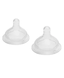 Brother Max Silicone Teats Medium Size Pack of 1 - Transparent
