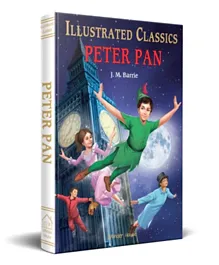 وندر هاوس بوكس بيتر بان للأطفال - رواية كلاسيكية مختصرة مصورة للأطفال باللغة الإنجليزية مع أسئلة مراجعة