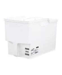 Hokan-sho Plastic Cupboard Organiser Slim - White