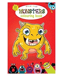 Monster Colouring Book Giant - 32 Pages