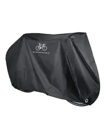 سبارتان - غطاء دراجة فردي مقاوم للماء - أسود