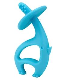 Mombella Dancing Elephant Teether Toy - Blue