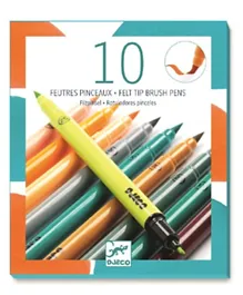 Djeco Felt Brush Pens - Pack of 10