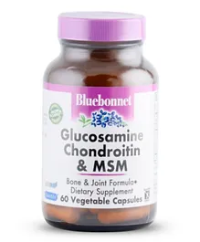 Blue Bonnet Glucosamine Chondroitin Plus MSM Capsules - 60 Tablets