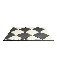 Skip Hop Playspot Geo Foam Floor Tiles - Black