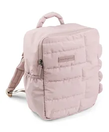 Done by Deer Quilted Kids Backpack Croco Powder Pink - 13 Inches