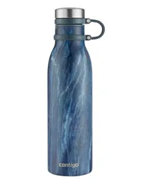Contigo Matterhorn Couture Vacuum Insulated Stainless Steel Bottle Blue Slate - 590mL