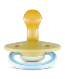 Rebael Fashion Natural Rubber Round Pacifier Size 1   - Dusty Pearly Elephant