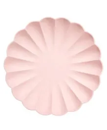 Meri Meri Wooden Simply Eco Large Plates Pack of 8 - Pink