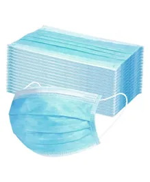Pixie 3 Ply Disposable Face Mask Blue - Pack of 50