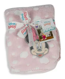 Disney Minnie Mouse Soft Baby Blanket - Pink