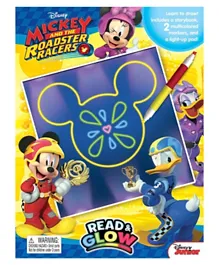 Phidal Disney Mickey and The Roadster Racers Read & Glow - English