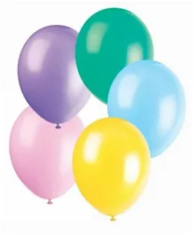 Unique Pack of 50 Pastel Standard Premium Balloons - 12 Inches