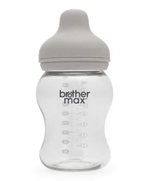 Brother Max PP Anti Colic Feeding Bottle Pack of 6 Clear - 240mL Each