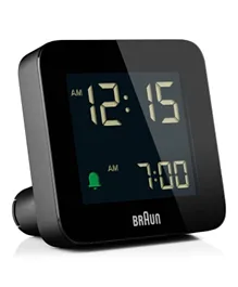 Braun Digital Alarm Clock BC09B - Black