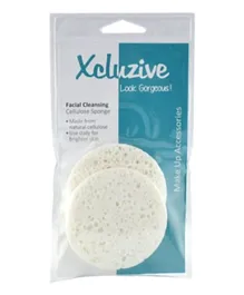 Xcluzive  Cellulose Sponges Round - Pack of 2