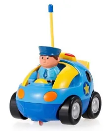 Jiaming Toys 2CH Cartoon Police Racing Car - Blue