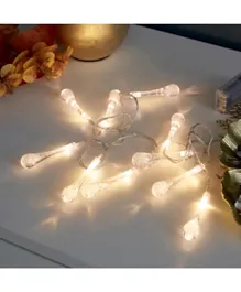 هوم بوكس أورلا سلسلة إضاءة LED بتصميم نقاط الماء - ذهبي