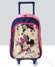 Disney Minnie Mouse 5 in 1 Trolley Backpack Pink - 16 inches