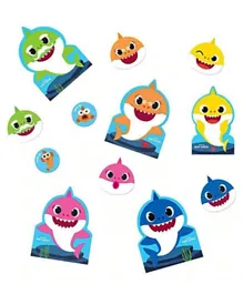 Party Centre Baby Shark Cutouts Value Pack - Pack of 12