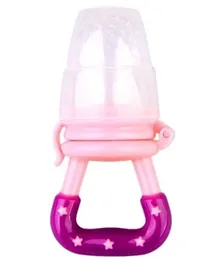 Bebecom Silicone Baby Fresh Food Feeder Pack of 1 - (Assorted Colors)