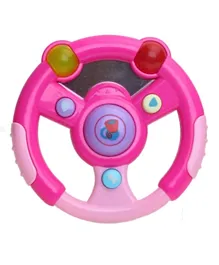 Kaichi Baby Steering Wheel with Music - Pink