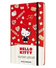 MOLESKINE Limited Edition Hello Kitty Notebook - Red