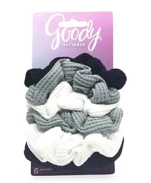 Goody Ouchless Waffle Scrunchies - Pack of 6