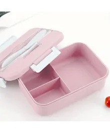 صندوق غداء إيكو بينتو مانع للتسرب من ستار بيبيز مصنوع من قش القمح - وردي