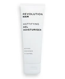 Revolution Man Mattifying Gel Moisturiser - 75mL