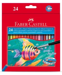 Faber Castell Water Color Pencils - Pack of 24