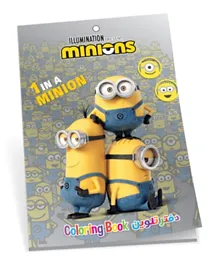 Minions Coloring Book - English