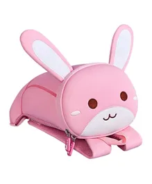 Nohoo Pre School 3D Bag Rabbit Pink Medium - 10 Inches
