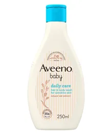 AVEENO Baby Daily Care Hair And Body Wash - 250mL