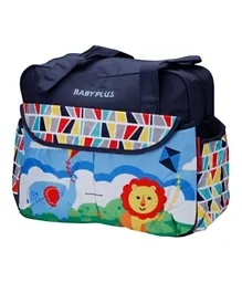 Baby Plus Diaper Bag Lion - Navy Blue