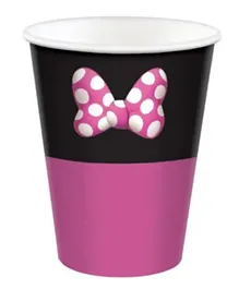Party Centre Minnie Mouse Forever Paper Cups 266ml - 8 Pieces
