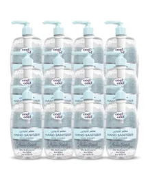 Cool & Cool  Aqua Fresh Hand Sanitizer (H548AF) Pack of 12  - 500 ml each