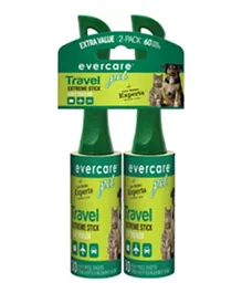 Evercare 60 Layer Lint Pet Hair Removable Travel - Pack of 2