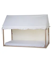 Childhome Tipi Bed Frame House Cover - White