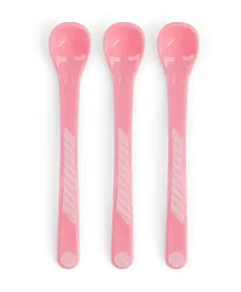 Twistshake Feeding Spoons Pastel Light Pink - 3 Pieces