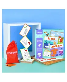 Mideer Shapes Puzzle - 59 Pieces
