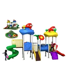 Myts Mega Funny Hat Playground with Slides - Multi Color
