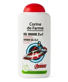 Corine De Farme Avengers 2 In 1 Hair & Body Shower Gel - 250 ml