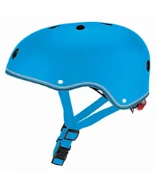 Globber Helmet Primo Lights Sky Blue - XS & S
