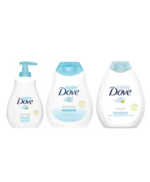 Baby Dove Baby Head To Toe + Shampoo + Lotion - 400ml