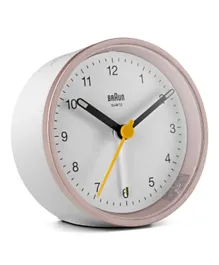 Braun Alarm Clock BC12PW - Pink & White