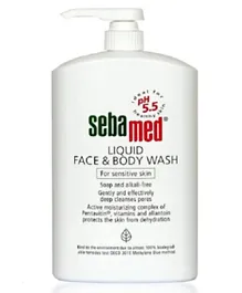 Sebamed Liquid Face & Body Wash - 1000 mL