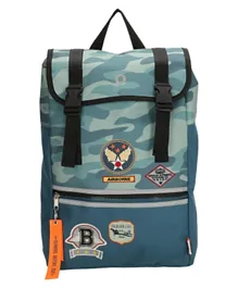 Beagles Airforce Flap Blue Camouflage - 15 inches