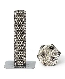 Speks Two-Tone Magnetic Balls Grey - 512 Pieces