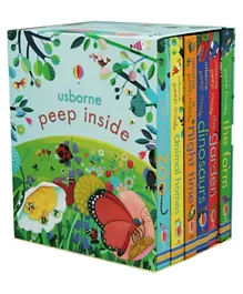 Usborne Peep Inside Board Books  6 Books Collection Box Set - 84 Pages